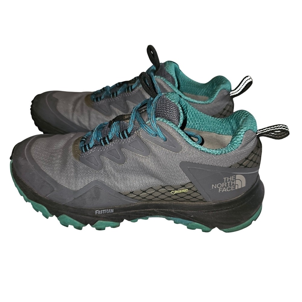 The North Face Vectiv Fastpack Futurelight Trail Running Shoe Teal Women's 6 Sz